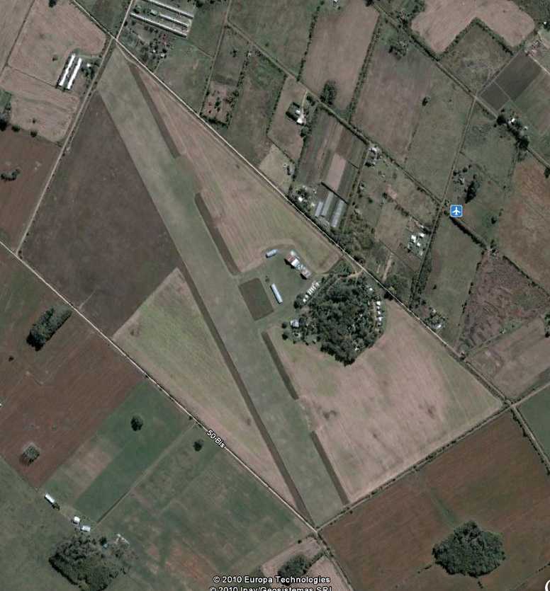vista satelital aerodromo san andres de giles