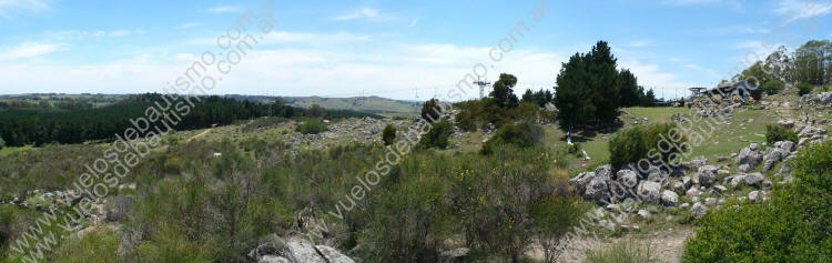 vista panoramica desde el cerro el centinela tandil Buenos Aires
